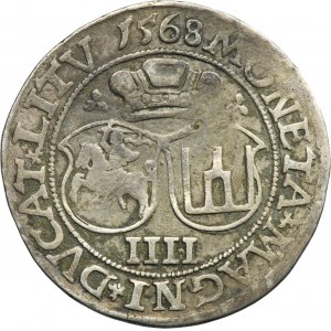 Sigismund II. Augustus, Vierfaches Vilnius 1568 - L/LITV