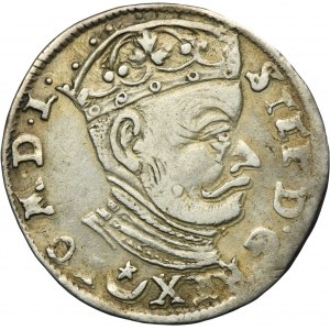 Stephen Bathory, 3 Groschen Vilnius 1582 - L/LIT