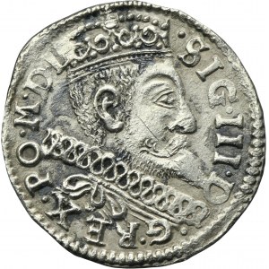 Sigismund III Vasa, 3 Groschen Bromberg 1600