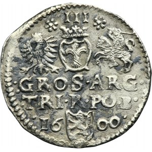Sigismund III Vasa, 3 Groschen Bromberg 1600