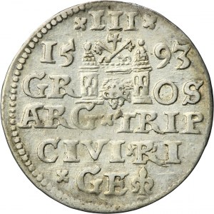 Sigismond III Vasa, Troïka Riga 1593 - LIV