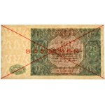 20 złotych 1946 - SPECIMEN - A - PMG 64