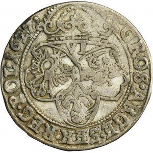 Sigismund III Vasa, 6 Groschen Krakau 1627