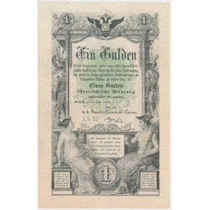 Austria, 1 Gulden 1866