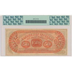 USA, Louisiana, 50 Dollars (1860-69) - PCGS 65 PPQ
