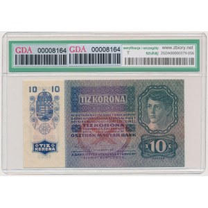 Austria, 10 Kronen 1915 (1919) - GDA 53
