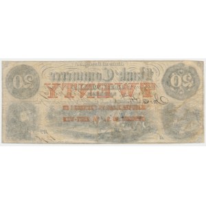 États-Unis d'Amérique, Géorgie - Banque de commerce, 20 dollars 1857