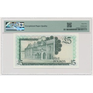 Gibraltar, 5 Pounds 1988 - PMG 65 EPQ