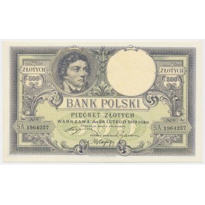 500 zlotých 1919 - S.A -