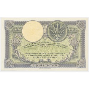 500 zlotých 1919 - S.A -