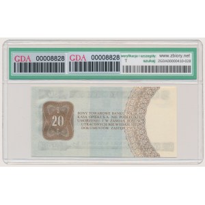 Pewex, 20 dolarów 1979 - GDA 66 EPQ