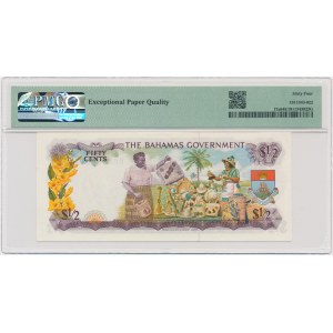 Bahamas, 50 Cents 1965 - PMG 64 EPQ