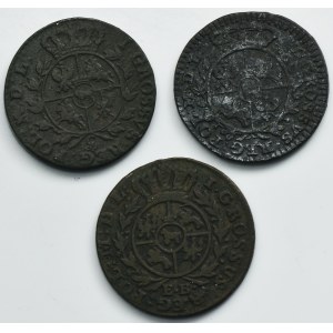 Lot, Poniatowski, Groschen (3 pcs.)