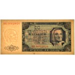 20 złotych 1948 - AG - rzadka odmiana