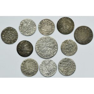 Lot, Sigismund III Vasa, Groschen, 3 Groschen and 6 Groschen (11 pcs.)