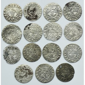 Lot, Sigismund III Vasa, 3 Polker Bromberg (15 pcs.)