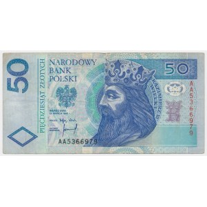50 złotych 1994 - AA -