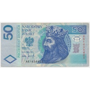 50 złotych 1994 - AA -