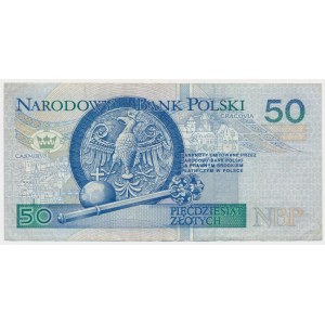 50 złotych 1994 - ZA - seria zastępcza TDLR - RZADKA