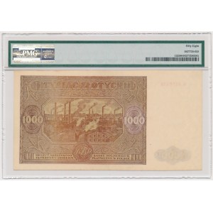 1,000 zloty 1946 - C - PMG 58