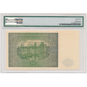 500 gold 1946 - Dx - replacement series - PMG 35 - RARE