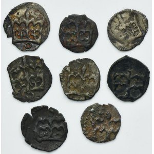 Ensemble, Ladislas III Varna et Casimir IV Jagellon, Deniers (8 pièces)