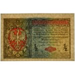 1/2 marki 1916 - Generał - wysoki numer