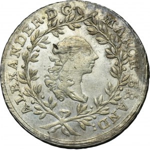 Germany, Margraviate of Brandenburg-Ansbach, Karl Alexander, 20 Kreuzer Bayreuth 1763