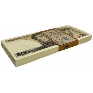 Bank parcel 500 zloty 1982 - GF - (100 pcs.).