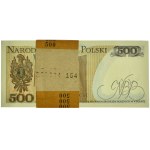 Bank parcel 500 zloty 1982 - GF - (100 pcs.).