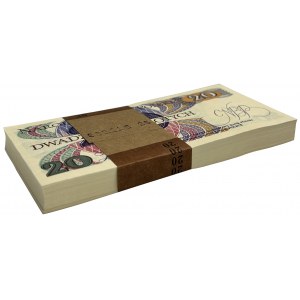 Paczka bankowa 20 złotych 1982 - AM - (100 szt.)