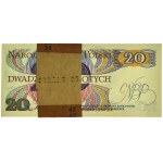 Paczka bankowa 20 złotych 1982 - AM - (100 szt.)