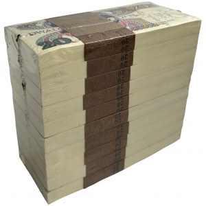 Zgrzewka bankowa 20 złotych 1982 - AM - (1.000 szt.)