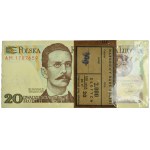 Zgrzewka bankowa 20 złotych 1982 - AM - (1.000 szt.)