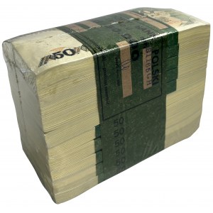 Bankumschlag 50 Zloty 1988 - GM - (1.000 Stück).