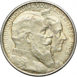 Germany, Baden, Friedrich I, 2 Mark Karlsruhe 1906