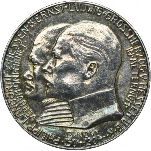 Germany, Hessen-Darmstadt, Ernst Ludwig, 5 Mark Berlin 1904 A