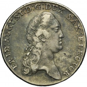 Germany, Electorate of Saxony, Friedrich August III, Thaler Dresden 1781 IEC