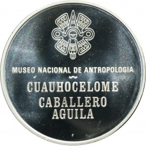 Mexico, Medal of the National Museum of Anthropology - Cuauhocelome Caballero Aguila