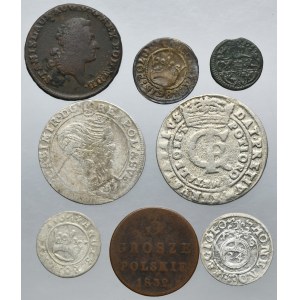 Lot, Poland, Mix coins (8 pcs.)