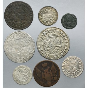 Lot, Poland, Mix coins (8 pcs.)