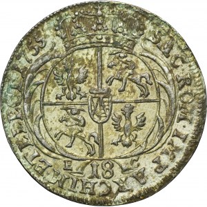 Augustus III of Poland, 18 Groschen Leipzig 1755 EC