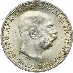 Austria, Franz Joseph I, 1 Corona Wien 1915