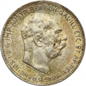 Austria, Franz Joseph I, 1 Corona Wien 1913