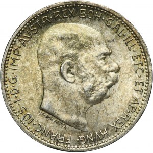 Austria, Franz Joseph I, 1 Corona Wien 1915