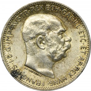 Austria, Franz Joseph I, 1 Corona Wien 1915