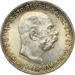 Austria, Franz Joseph I, 1 Corona Wien 1915