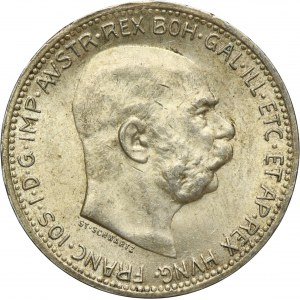 Austria, Franz Joseph I, 1 Corona Wien 1915