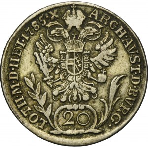 Austria, Joseph II, 20 Kreuzer Nagybánya 1785 G
