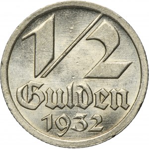 Free City of Danzig, 1/2 gulden 1932